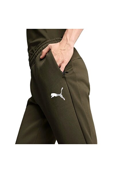 Puma EVOSTRIPE Pants Yeşil Erkek Eşofman Altı