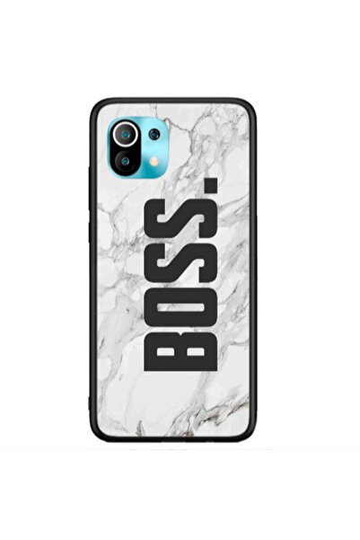 Other Xiaomi Mi 11 Marble Boss Black Glossy Θήκη