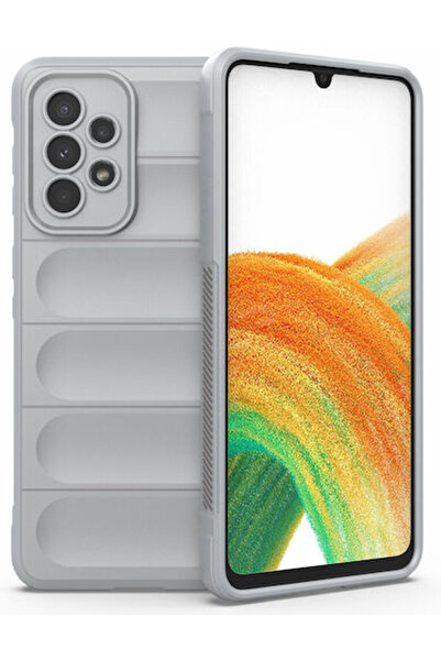 OEM Πίσω Κάλυμμα Σιλικόνης Γκρι (Galaxy A53) Κωδικός: 01SAM3641