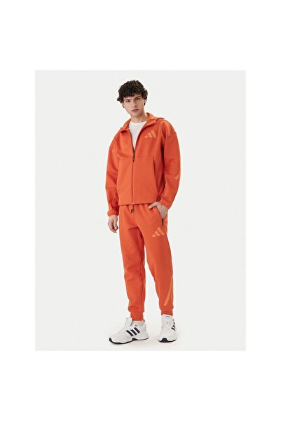 adidas Ανδρικό Παντελόνι Φόρμας KE4686 Πορτοκαλί