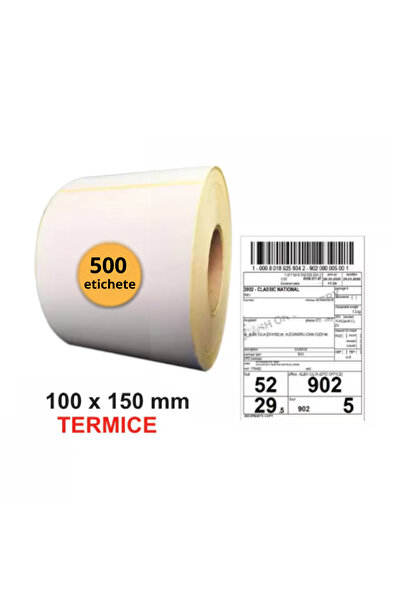 varioshop Etichete termice autoadezive VarioShop ® 100 x 150 mm, perforație p...