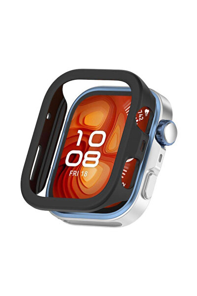 OEM Θήκη σιλικόνης σε μαύρο χρώμα για Huawei Watch Fit 4 Pro