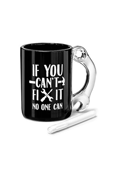 OEM Κούπα Fix It Κεραμική Μαύρη 500ml Κωδικός: 08MUG0220