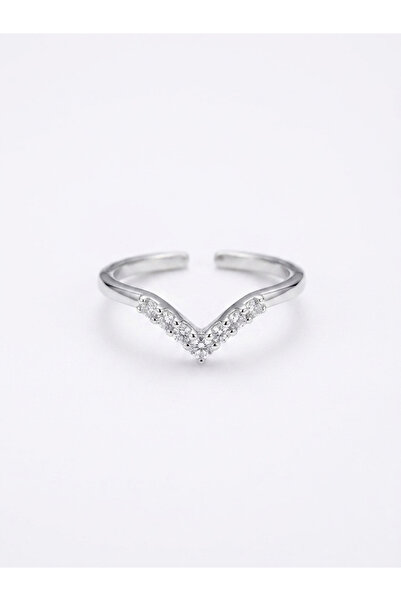 VAREVİA Stoned V Ring
