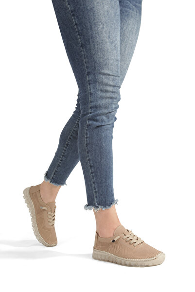 PELLEVA Asel- Genuine Leather Soft Comfort Sole Breathable Women's Casual Sne...