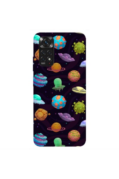 Other Xiaomi Redmi Note 11S NFC Spacecraft Transparent Silicone TPU Θήκη