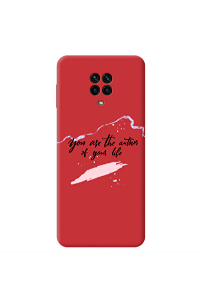Other Xiaomi Redmi Note 9 Pro You are the authors Red Colored Silicone TPU Θήκη