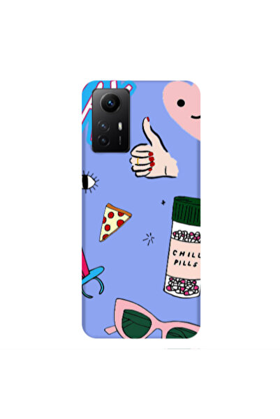 Other Xiaomi Redmi Note 12s Chill Light Purple Colored Silicone TPU Θήκη
