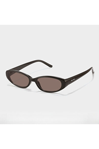 Choice Brown purple red Retro Oval Sunglasses for Women Men Y2k Narrow Cat Ey...