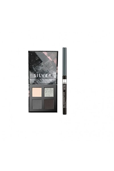 AVON Silver Palette Top Bottom Set