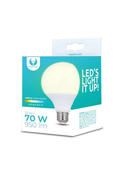 Forever Λάμπα LED E27 G95 10W 230V