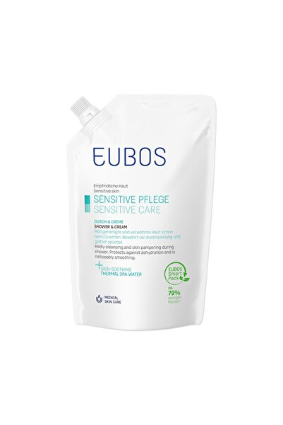 EUBOS Σαπούνι-Κρέμα Ντους με Γλυκερίνη Ανταλλακτικό 400ML