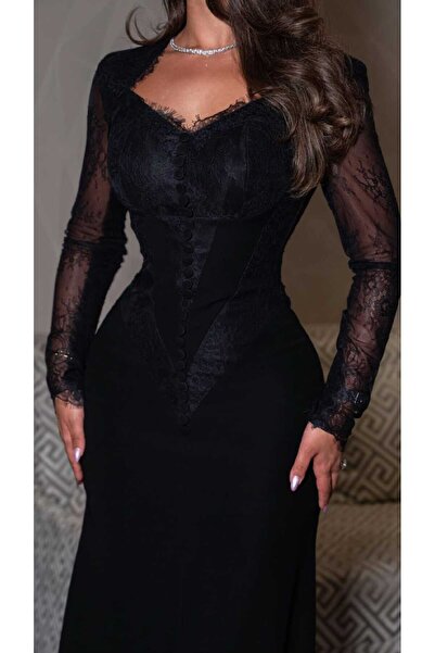 ALTOBAD Lace Evening Dress