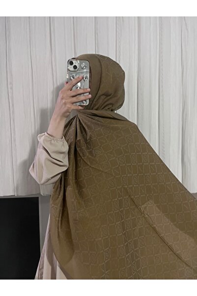 MODA İmannoor Tarzı Baklava Desen Şal Günlük ve Şık