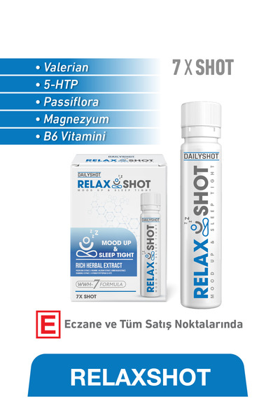 DAILYSHOT Relaxshot 7 Shot & Energy 7 Shot