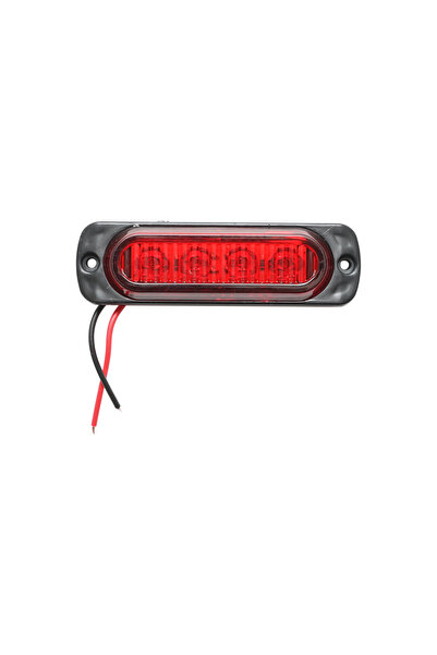 Breckner Germany Lampa LED laterala de gabarit rosie 12-24V Breckner Germany,...