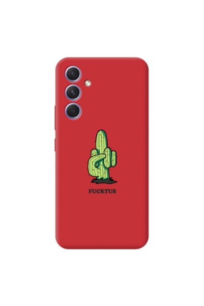 Other Samsung A26 Green Cactus Red Colored Silicone TPU Θήκη