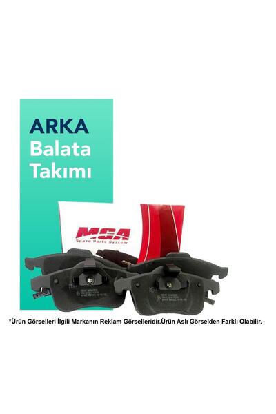 MGA Opel Astra J Arka Fren Balata Takımı (2010-2018)