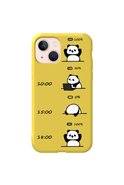 Other Apple iPhone 13 My situation at work Yellow Colored Silicone TPU Θήκη