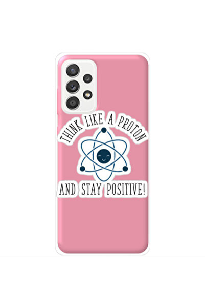 Other Samsung A72 THINK LIKE Pink Colored Silicone TPU Θήκη