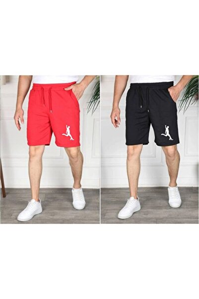 x-compass life Trendy Football Player Patterned Men's Shorts Set – Casual & S...