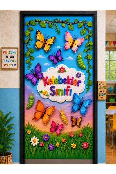 PROMISEBACKDROP2 190X75Cm Elastic Door Decoration, Fabric Door Dressing, Butt...