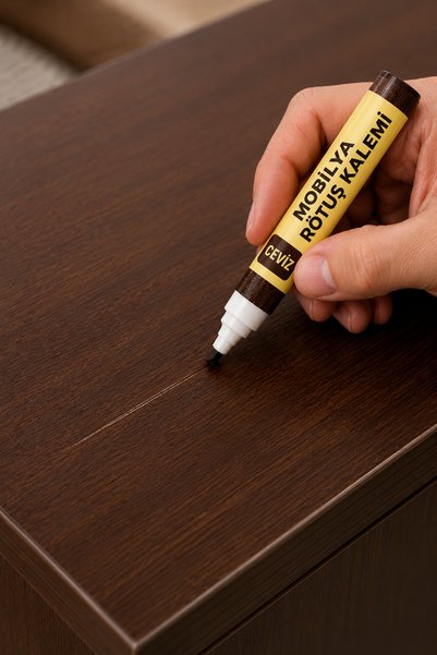 Arkhelais Touch-Up Pen - Wood Furniture Touch-Up Pen - Scratch Remover Repair Pen Compatible with Table, Cabinet, Door, and Parquet - Set of 3