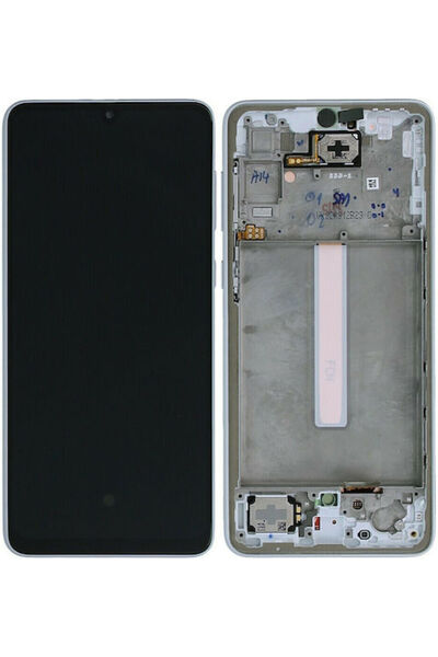 Samsung Οθόνη με μηχανισμό αφής για Galaxy A33 (Λευκό) Κωδικός: GH82-28143B