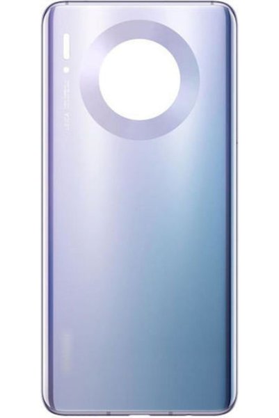 OEM Huawei Mate 30 Κάλυμμα Μπαταρίας + Αυτοκόλλητο Ασημί Υψηλής Ποιότητας