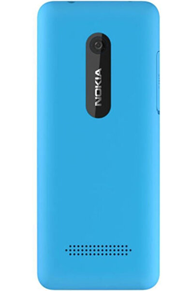 Nokia 206 Άσα Κάλυμμα Μπαταρίας Κυανό Γνήσιο