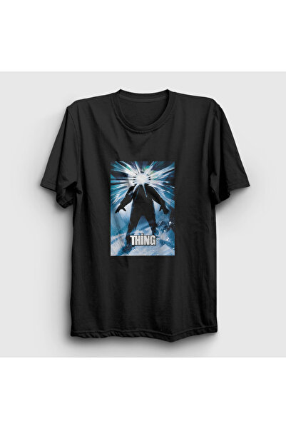 ZOKAWEAR تي شيرت أسود للجنسين مطبوع عليه فيلم The Thing 45zw