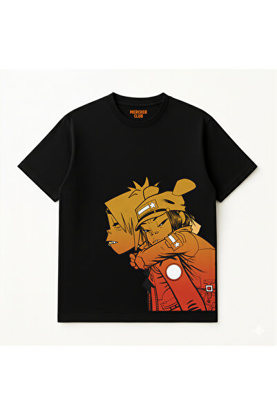 Mercher Club Gorillaz World Tour 2026 Merch: Istanbul, Turkey, Unisex Relaxed...