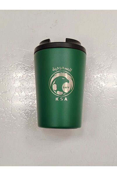 co arma The Green Colored Thermo Cup Is Specially Designed for the Saudi Arab...