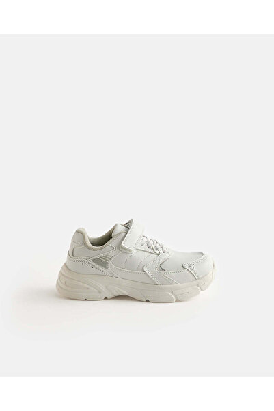 REDTAG Boy Ivory Embossed Chunky Sneakers