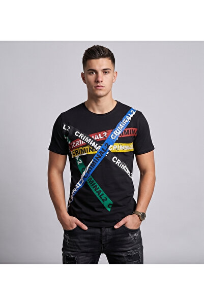 Collezione Men's 100% Cotton Comfort Fit Design Printed T-Shirt