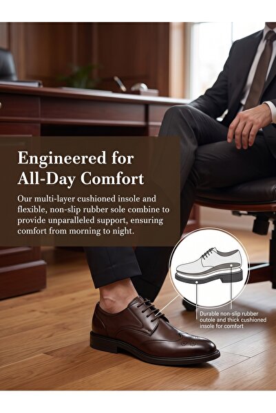 Khayrat Slipper Luxury Men's Slippers 100% Cowskin Leather Slippers |   Ergon...