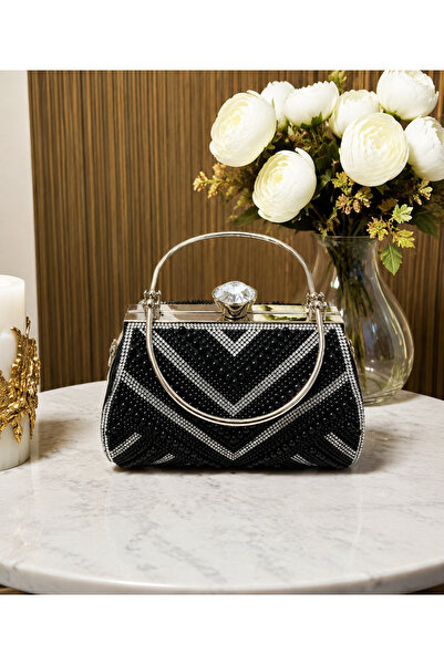 PartAntalya Luxurious Evening Bag with Elegant Design and Studded Details, Ad...