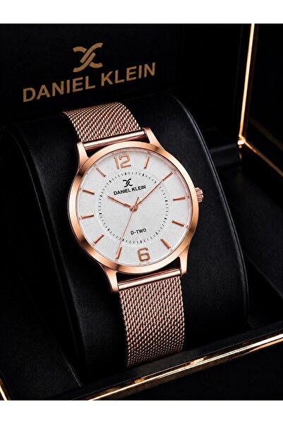 Daniel Klein ساعة يد نسائية من سلسلة بريميوم سيريز كوردون، مقاومة للماء حتى 3...