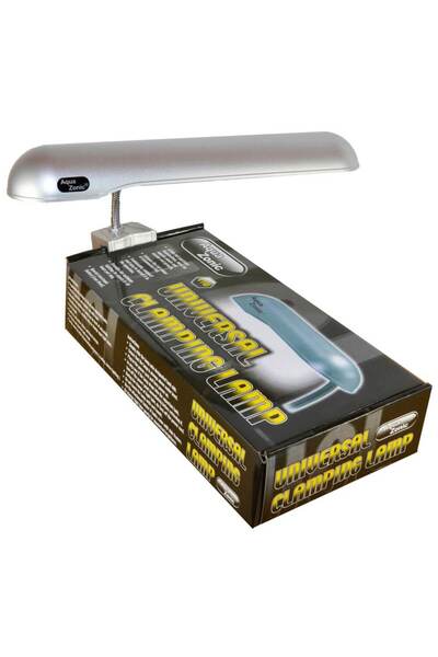Aqua Zonic Lampa iluminare acvariu 11W argintie