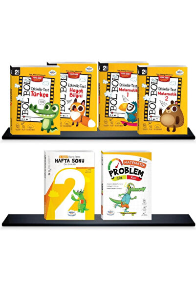 öğretmen evde ÖĞRETMENEVDE 2.Sınıf Süper Ekonomik Set (6 Kitap)