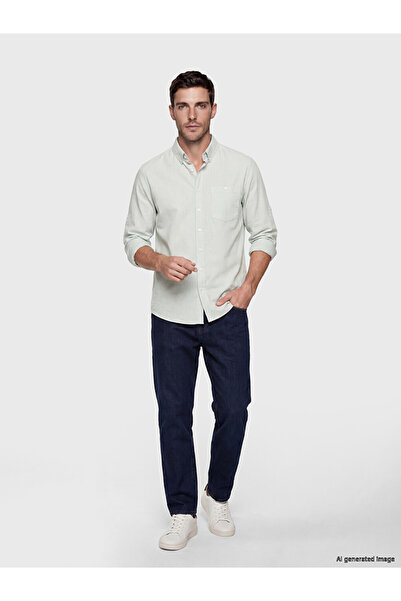 LC Waikiki Regular Fit Linen Blended Men's Shirt
