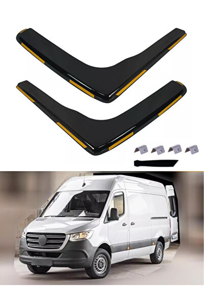 Flexzon Ανεμοθραύστες για MERCEDES SPRINTER W907 2018+ 2 τεμάχια. FZVETRBR0019