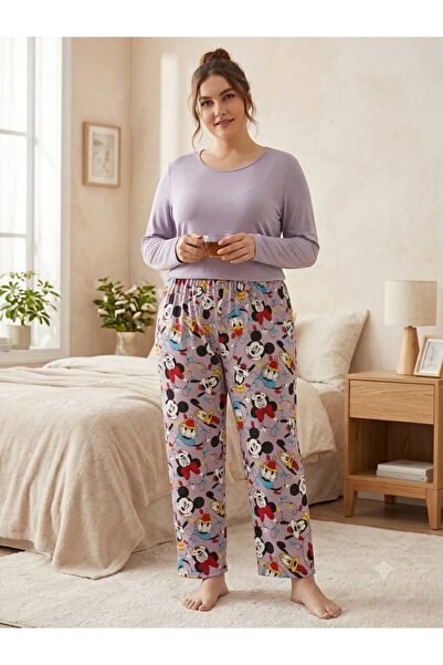 TÜCCAR UMUT Desenli Kadın Pijama Altı