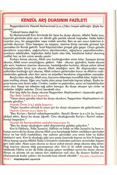 kitaptakipcileri özel KENZÜL ARŞ Duası Yazılı Üçgen Deri Kolye Kaynak Nevadir-i Kaylubi Kitabı, Misk Amber Gülsuyu ve Safran Mürekkebi İle Basılmıştır