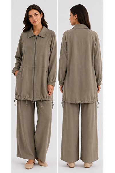 PAYİNİ Payi̇ni̇-554-113 Women's Skirt with Bag Detail, Tesettür Suit