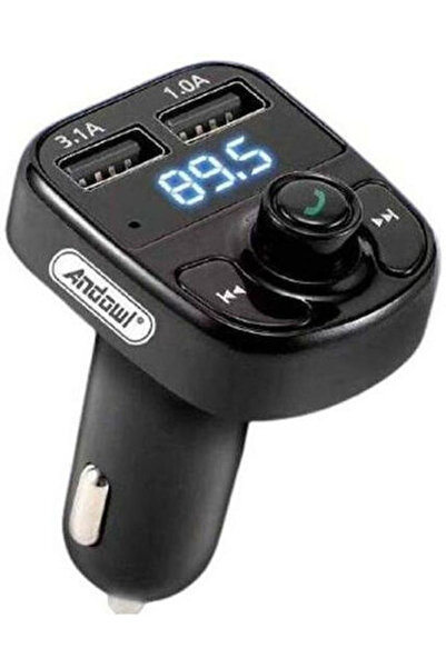 Andowl Πομπός FM αυτοκινήτου με Bluetooth Q-C55 Κωδικός: 04003QCD50BK