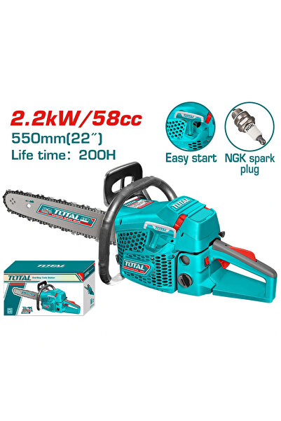 TOTAL 22" Gasoline Tree Cutting Saw