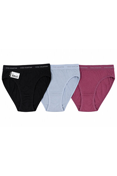 Tutku Kadın Perla Bikini Külot 3 Lü Set