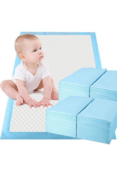 urevo 40 Pieces Baby Disposable Changing Mats,Waterproof Baby Changing Pads, ...