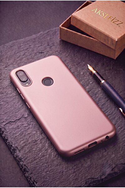 AKSEFİZZ Redmi Note 7 Kılıf Yumuşak Sade Esnek İnce Pürüssüz Dokulu Kapak